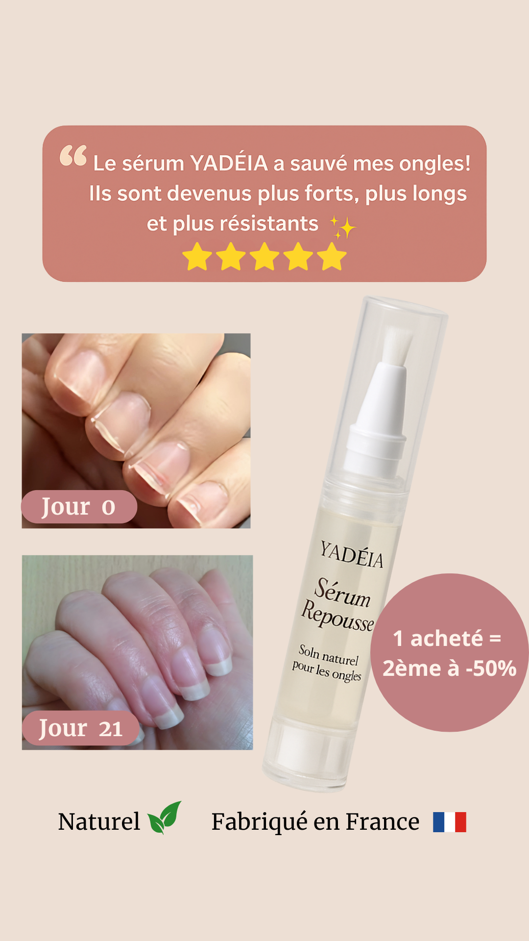 ✨ Sérum Repousse Yadéïa